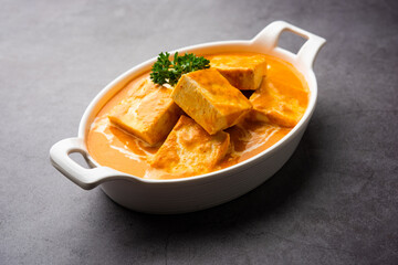 Paneer Butter Masala or Cheese Cottage Curry