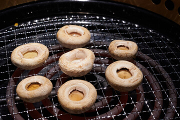 BBQ food in Korean style.