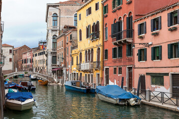 Obraz na płótnie Canvas Rio, Kanal in Cannaregio, Venedig