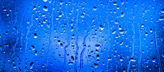 Window Rain Water Drops Stormy Weather