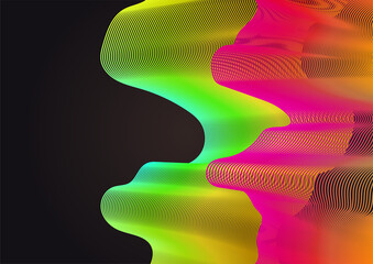 Abstract modern colorful background. Vector illustration