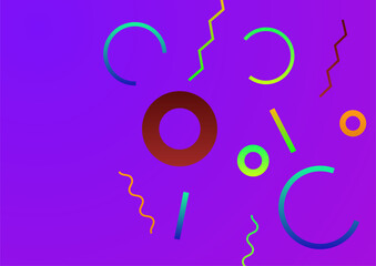 Obraz premium Abstract modern colorful background. Vector illustration