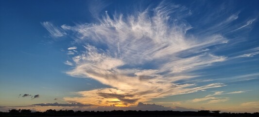 sunset in the sky © victor