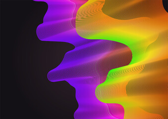 Abstract modern colorful background. Vector illustration