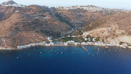 Fototapeta premium Milos is a volcanic island in the Aegean Sea Greece