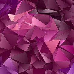 Fototapeta premium Abstract Low-Poly background. triangulated texture. Design 3d. Polygonal geometrical pattern. Triangular modern style