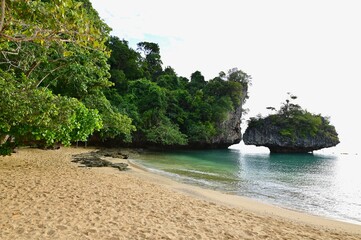 View of Koh Pak Bia During Sunset