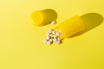 Packaging Vitamin Bottle Multivitamin Supplement