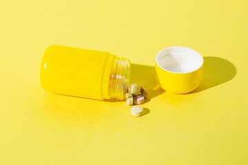 Packaging Vitamin Bottle Multivitamin Supplement