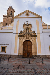 Obraz premium Church of St Andrew, Iglesia de San Andres in Cordoba, Andalusia, Spain