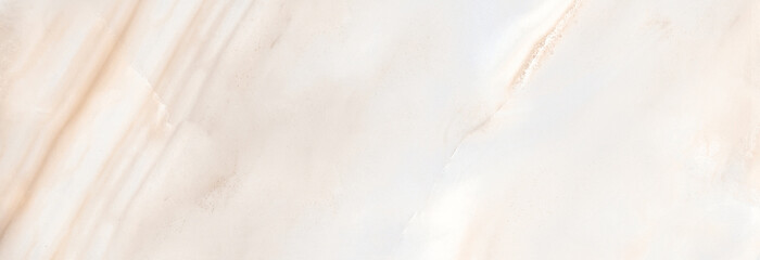 White marble texture background banner top view. Tiles natural stone floor with high resolution. Luxury abstract patterns. Marbling design for banner, wallpaper, packaging design template