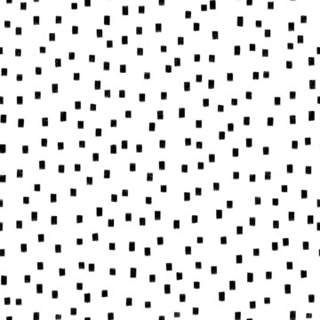 Black and white hand drawn seamless texture design for backgrounds, fabrics and wrapping paper, vector illustration