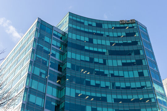 Ottawa, Canada - December 16, 2021: BLG office building in downtown.