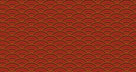 vector pattern background red chinese style