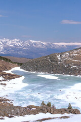 lake in the mountains