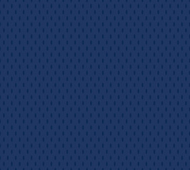 Blue Hockey Jersey Texture Seamless Vector Pattern. Sports Background. Athletic Mesh Fabric Close-Up. Breathable and Moisture Wicking Sportswear Textile. - 482675670