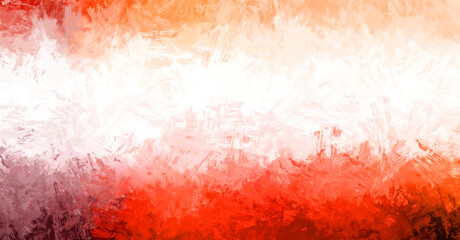 Abstract background of colorful brush strokes. Brushed vibrant wallpaper. Painted artistic creation. Unique and creative illustration.