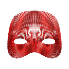 3D sequined carnival mask