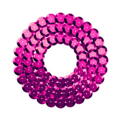 3D carnival sequins