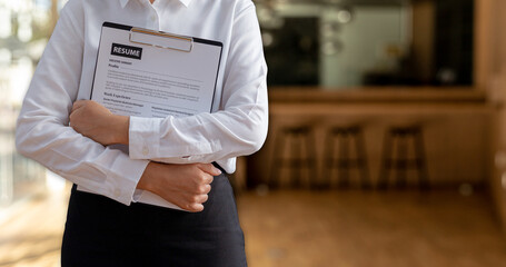 Resumes hold resumes to be interviewed for the position they applied for, in which resumes show...
