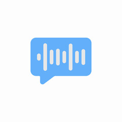 audio voice recorder sound icon