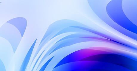 Abstract background with colorful gradient. Vibrant graphic wallpaper with stripes design. Fluid 2D illustration of modern movement.