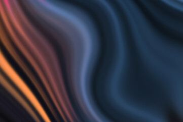 Abstract background with curved lines. Colorful illustration in abstract style with gradient. Vibrant wave pattern with striped texture.