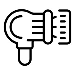 Computer scanner inventory icon outline vector. Digital management. Control product