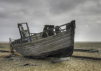 Boat Wreck on Beach 1