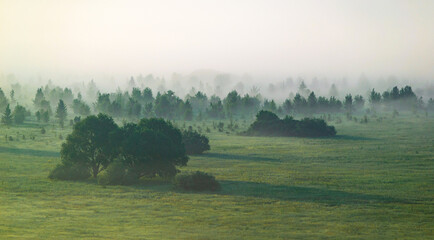 Landscape of Morning serenity