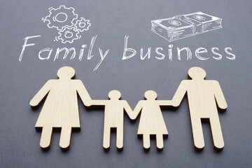 Family business is shown on the business photo using the text