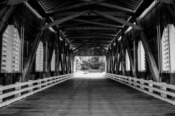 Dorena covered bridge 1949
