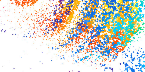 Bright abstract image in a modern style.