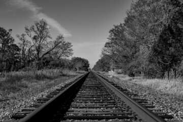 Fototapeta premium Railroad tracks 