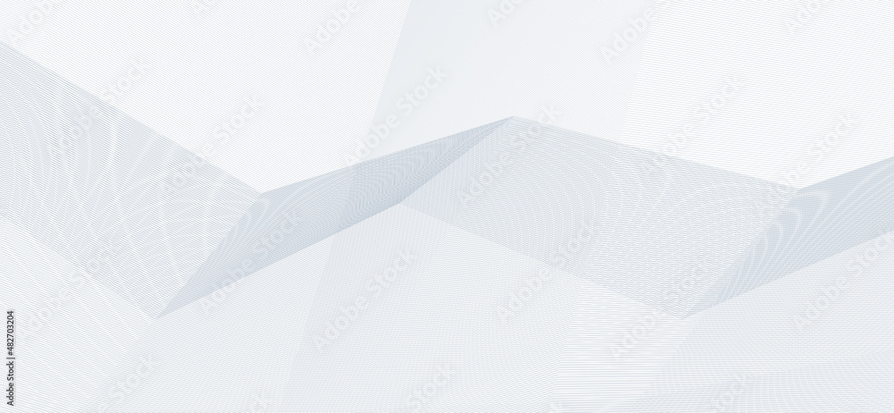 Aufkleber abstract guilloched geometric background with grey broken thin lines