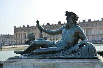 Gardens of The Palace of Versailles, Paris, France