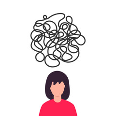 Woman don't understand what to do