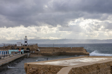 Landmarks of the old town of Acre
