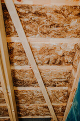 attic insulation with mineral wool