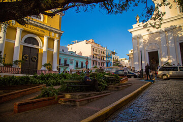 plaza in the city © Blake