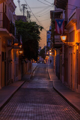street in the town