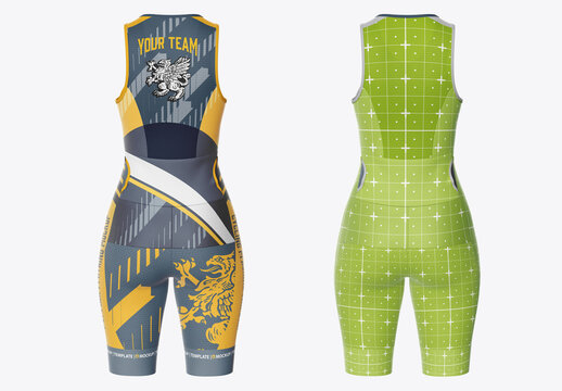 Cycling Speed Suit Mockup