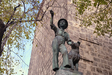 The view of the city Quedlinburg, Harz region, Germany