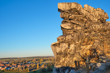 Devil's wall, Teufelsmauer, Saxony Anhalt, Germany