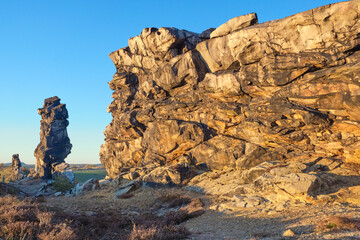 Devil's wall, Teufelsmauer, Saxony Anhalt, Germany