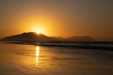 sunrise at the beach