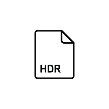 hdr icon vector High Dynamic Range Imaging