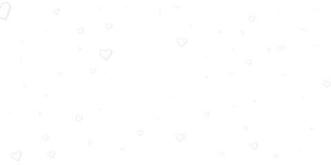 White heart love confettis. Valentine's day fallin