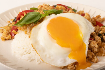 ガパオライス　(タイ米・ジャスミンライス)