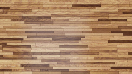 strait and staggered pattern of wood floors 